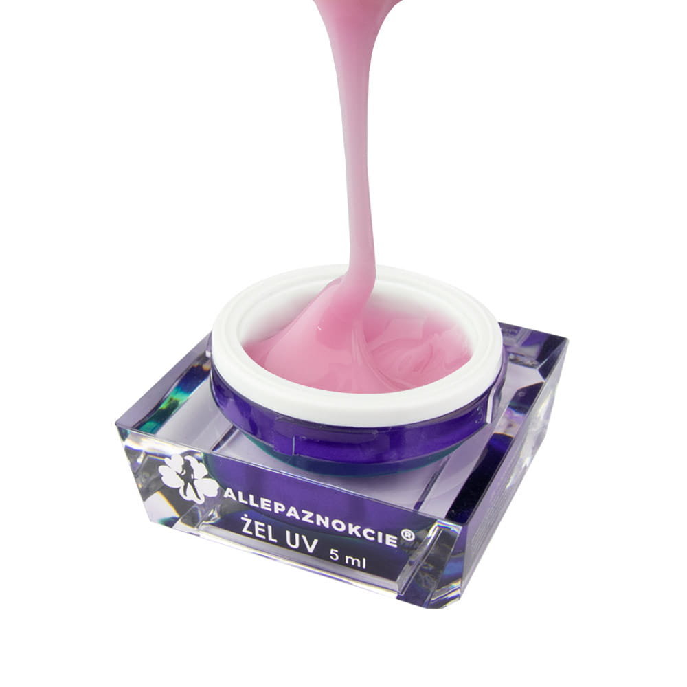 Allepaznokcie Żel do paznokci budujący Allepaznokcie Jelly Cotton Pink 5 g