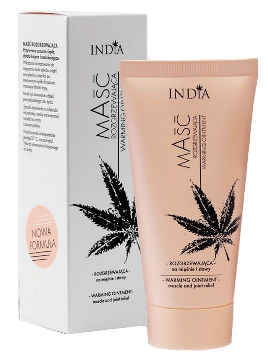 India Cosmetics India Maść rozgrzewająca 50ml