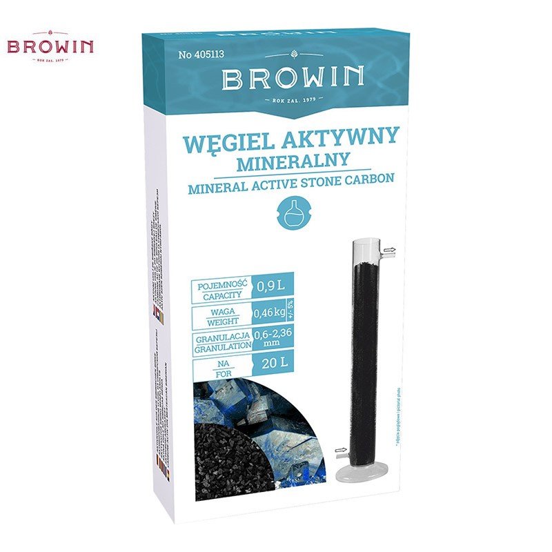 Browin Węgiel aktywny - kamienny mineralny - 0,46 kg BROWIN 405113