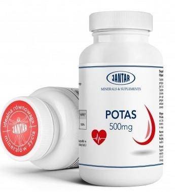 JANTAR Jantar Potas 500 mg 60 k ochrona seca JAN472