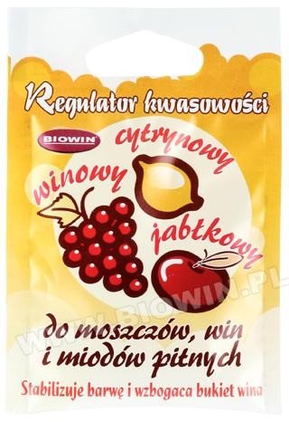 Browin Regulator kwasowości do moszczów i win 15g, marki rek