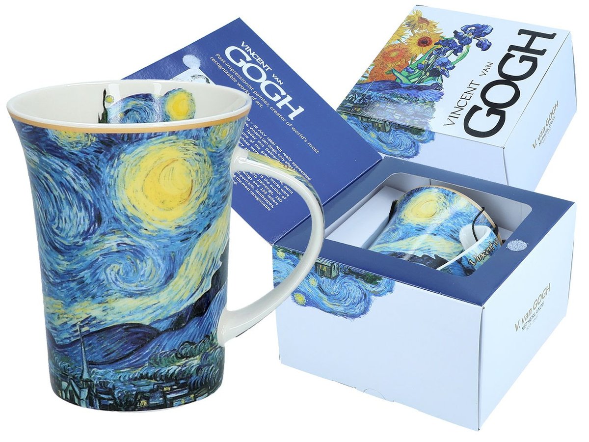 Kubek - V. van Gogh, Gwiaździsta noc (CARMANI)
