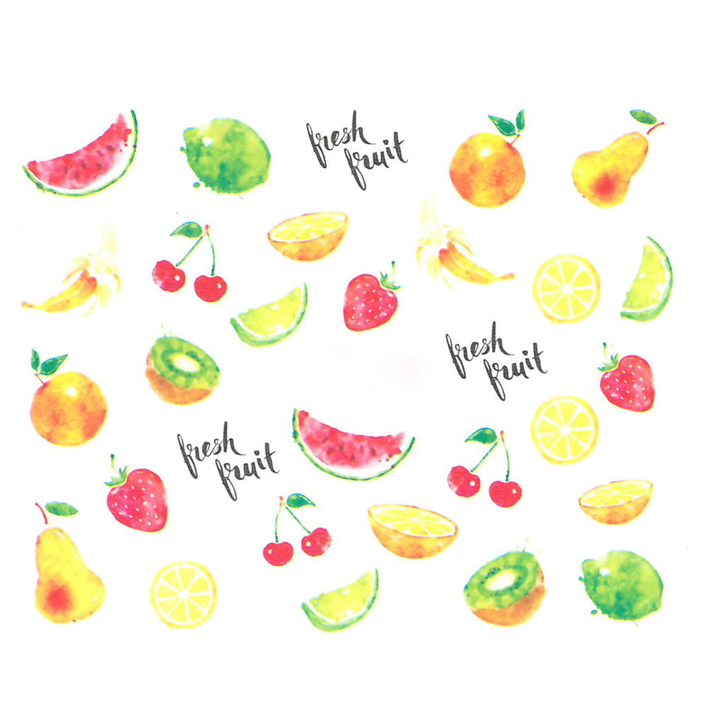 Allepaznokcie Naklejki wodne do paznokci Nr BN 838