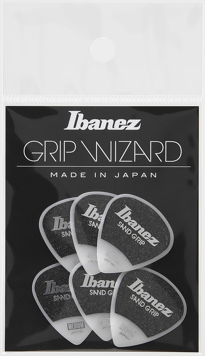 Ibanez PPA16MSG-WH Zestaw 6 kostek do gitary Sand Grip