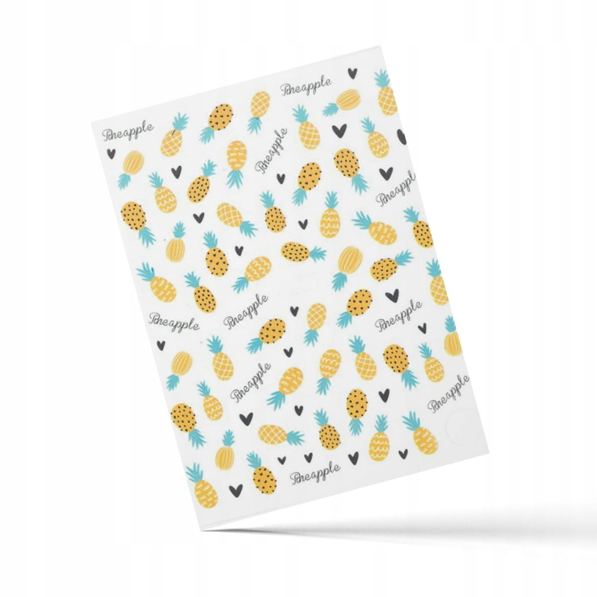 Allepaznokcie Naklejki do paznokci cienkie samoprzylepne Nr CA-677