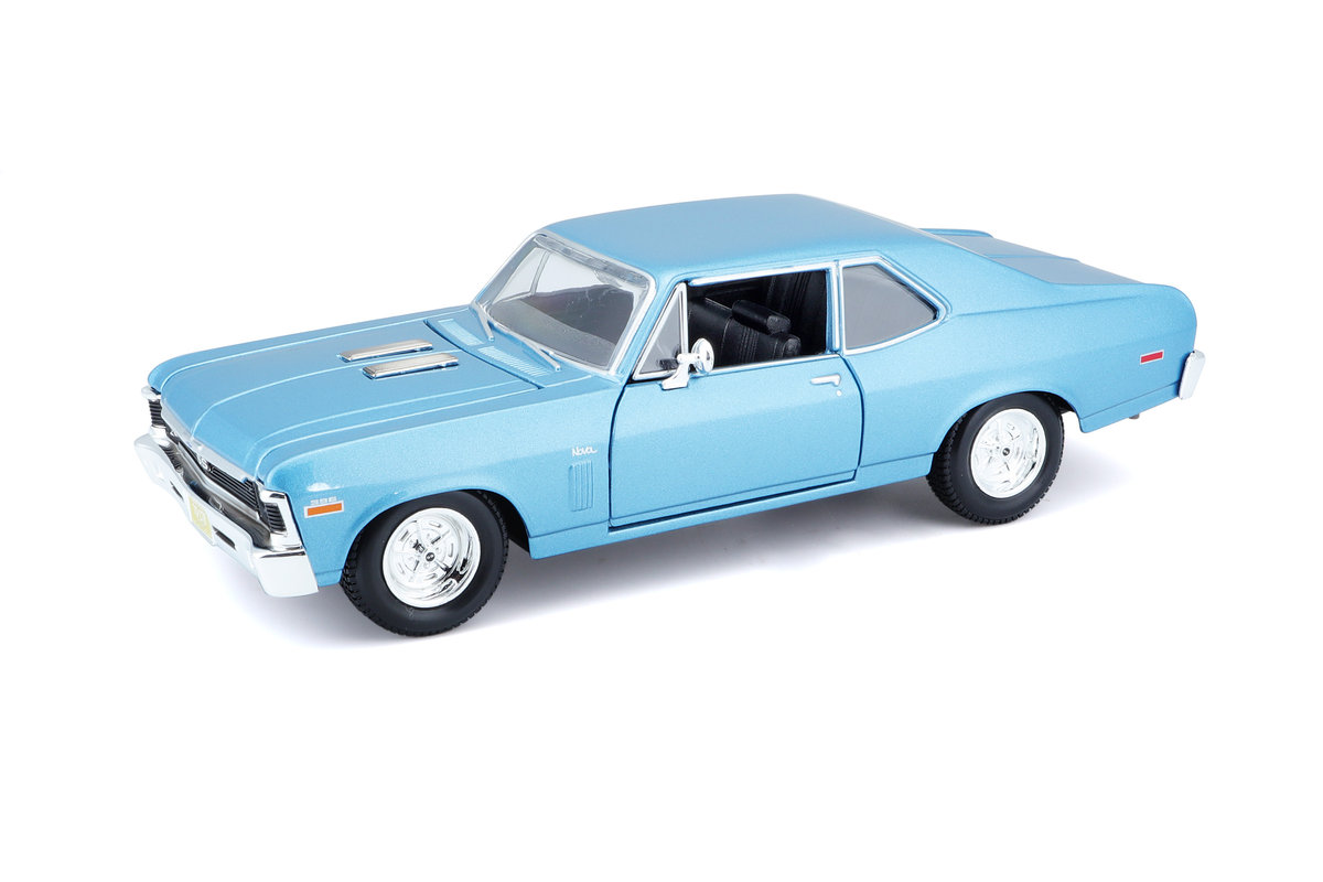 Maisto, samochód Chevrolet Nova SS, 1970, Niebieski, 1/24, 31262