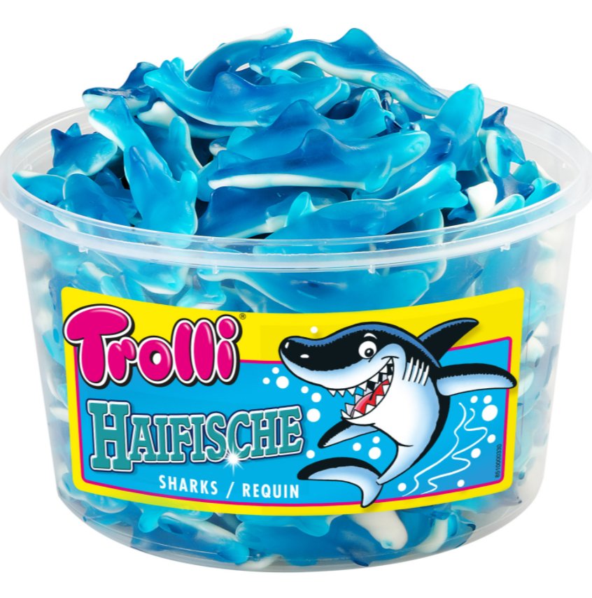Trolli Żelki Delfiny/Sharks 150szt GTRO.9340