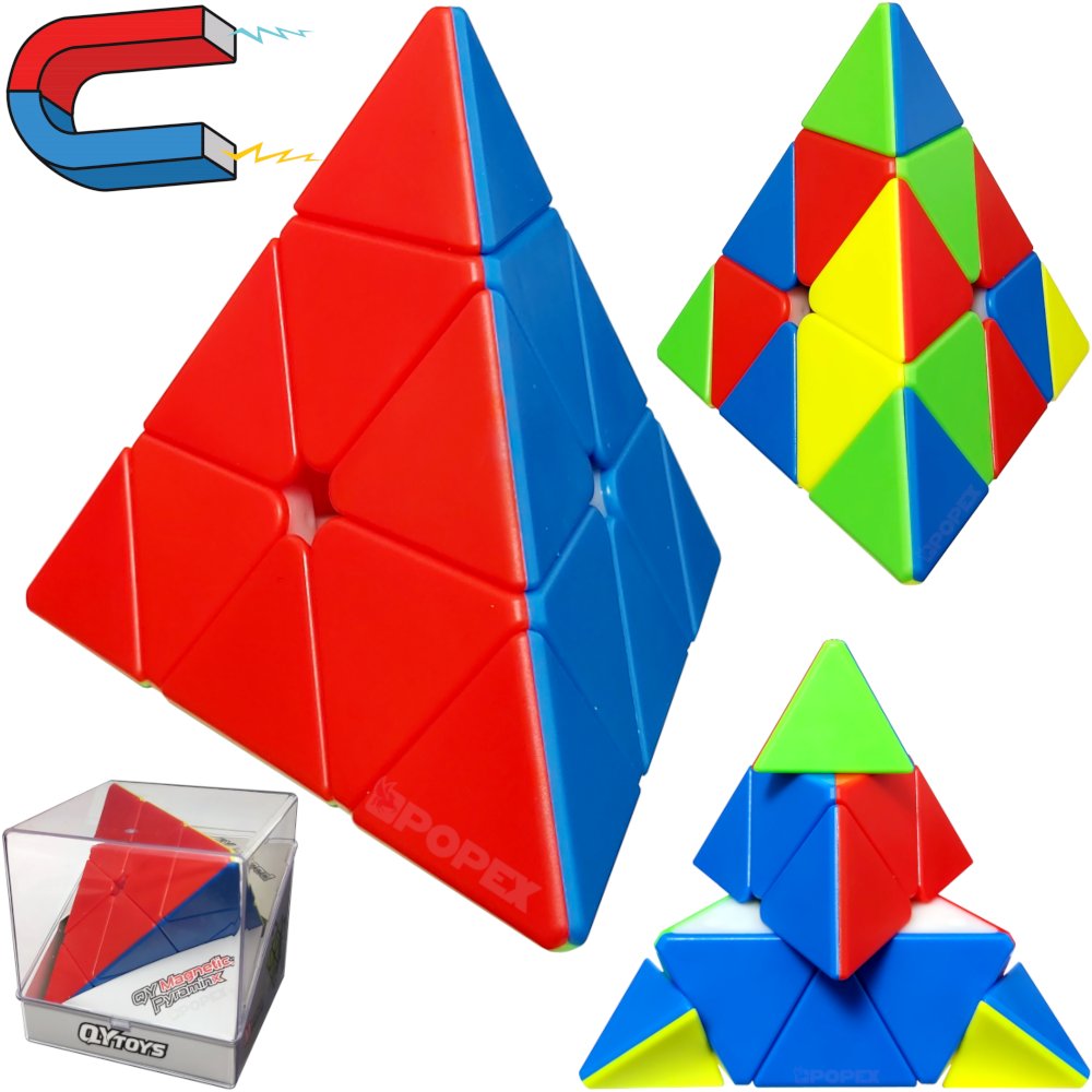 Oryginalna Kostka Qiyi Ms Pyraminx Magnetic Sticke