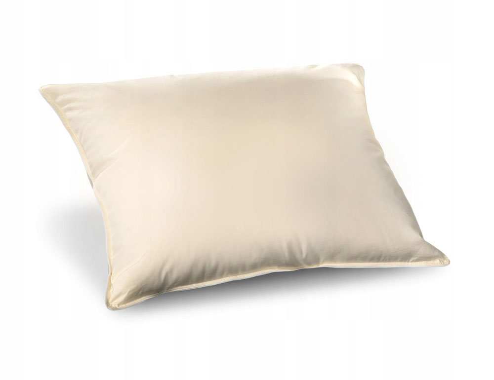 Poduszka pierze 50x60 0,7 kg ekri naturalny wsad 100% bawełna Inlet