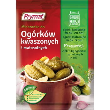 Prymat MIESZANKA DO OGÓRKÓW KWASZONYCH I MAŁOSOLNYCH 40G 40353385