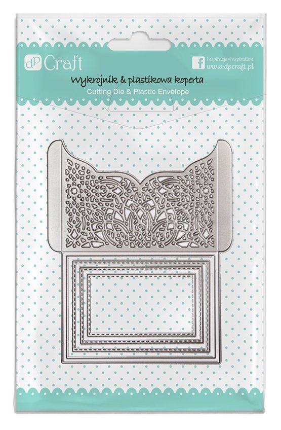 Wykrojnik Dpcraft Sizzix Zaproszenie Jcma-080