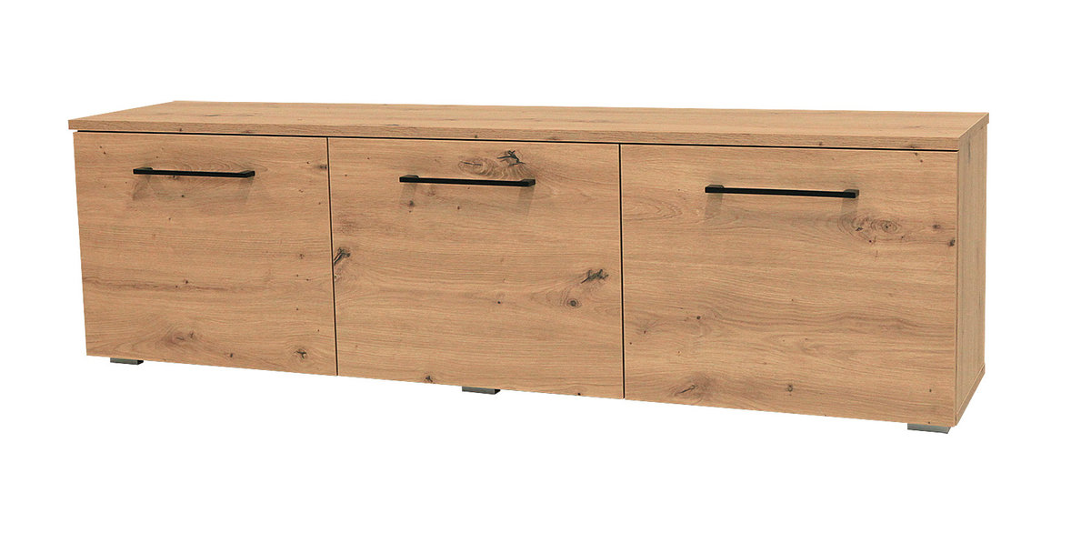 Szafka z półkami MAROKO SM ARTISAN CZARNE UCHWYTY / LOCO Meble /