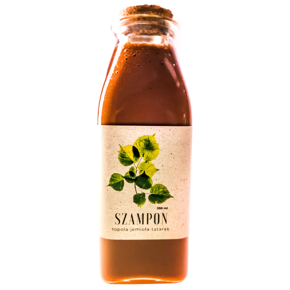 Trawiaste, Szampon roślinny topola-jemioła-tatarak, 350ml