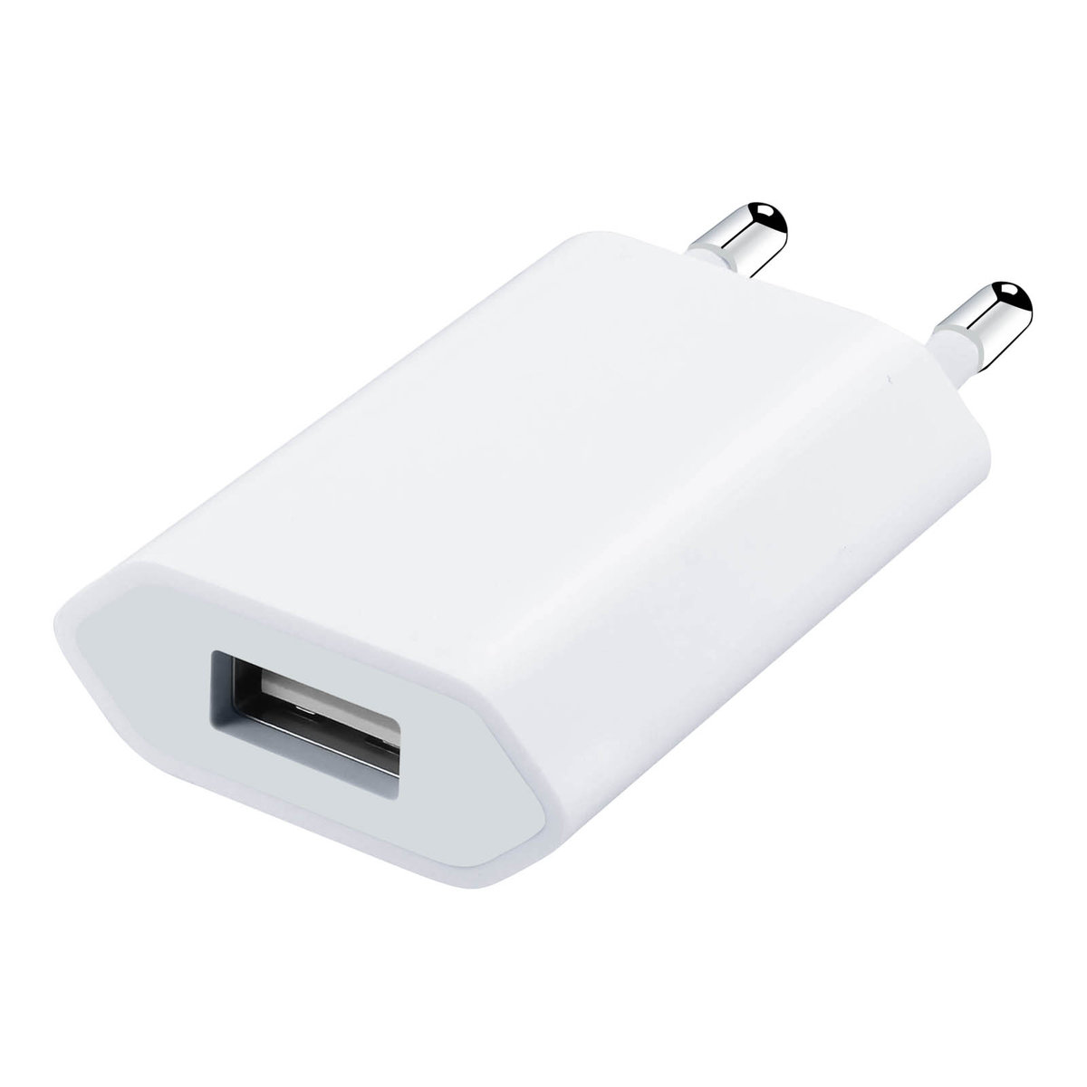Ładowarka ścienna USB 1A - biała