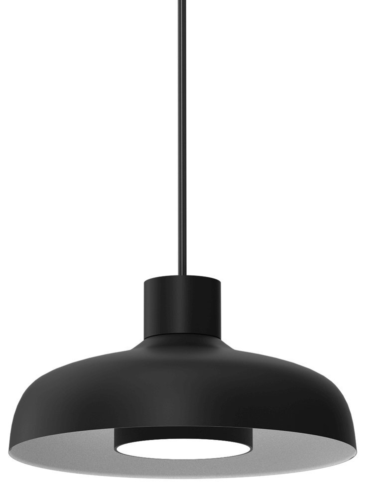 Loftowa lampa wisząca Linea MLP8819 okrągła czarna