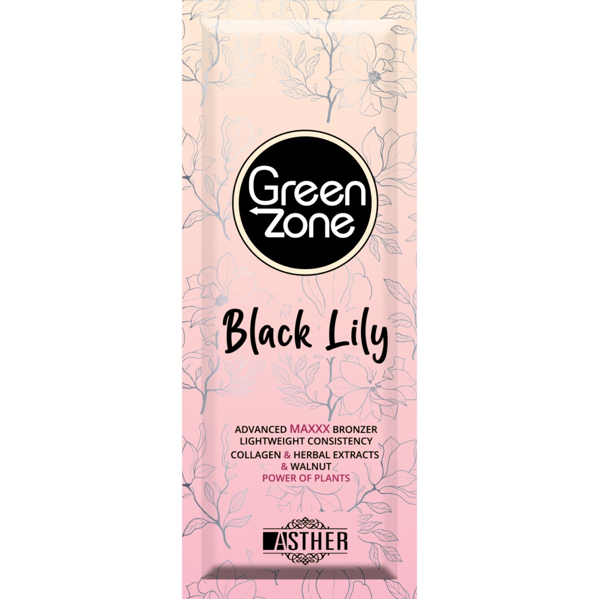 Фото - Крем і лосьйон Lily Asther, Green Zone Black  Bronzer, 10x15ml 