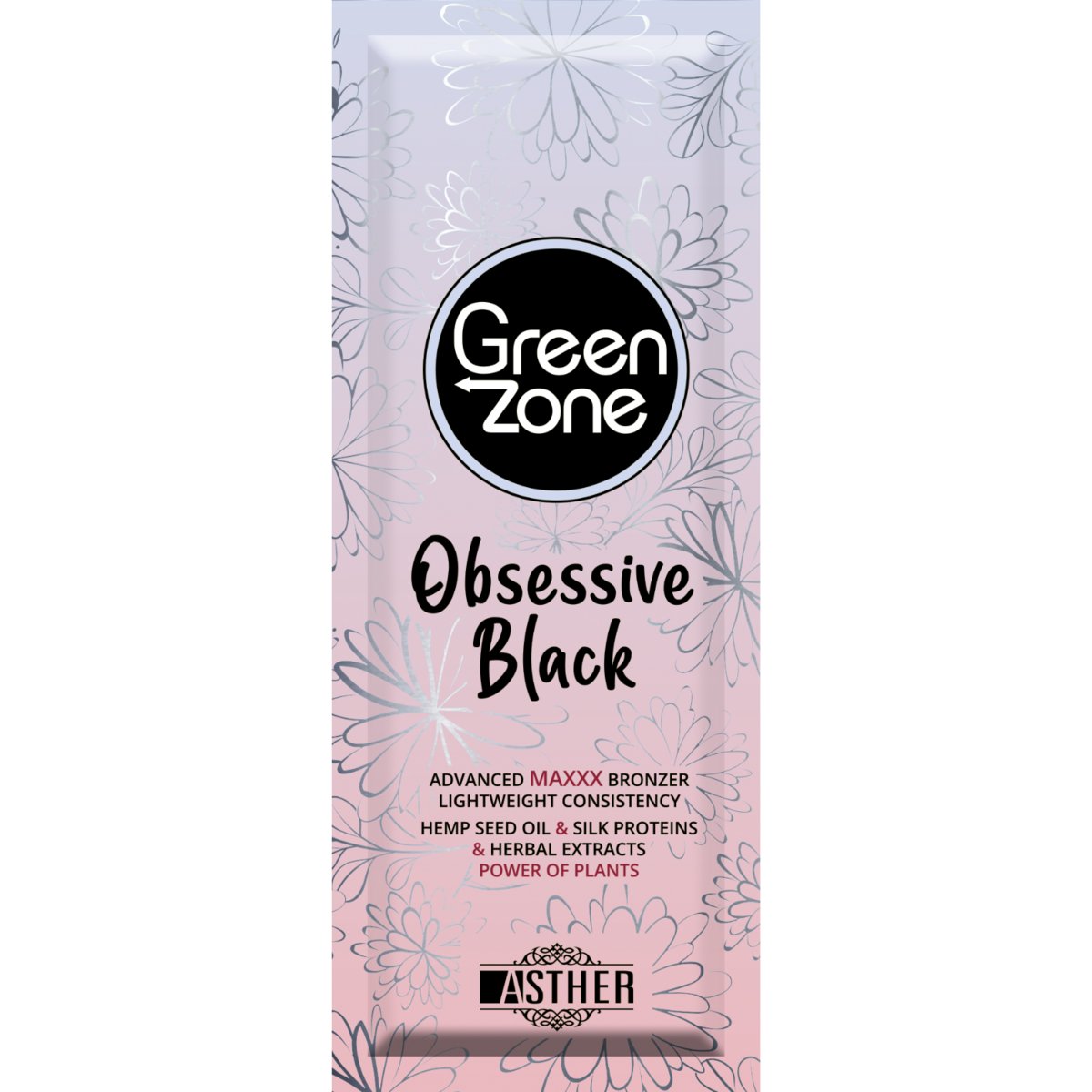 Asther, Green Zone Obsessive Black, Silny Bronzer, 10x15ml