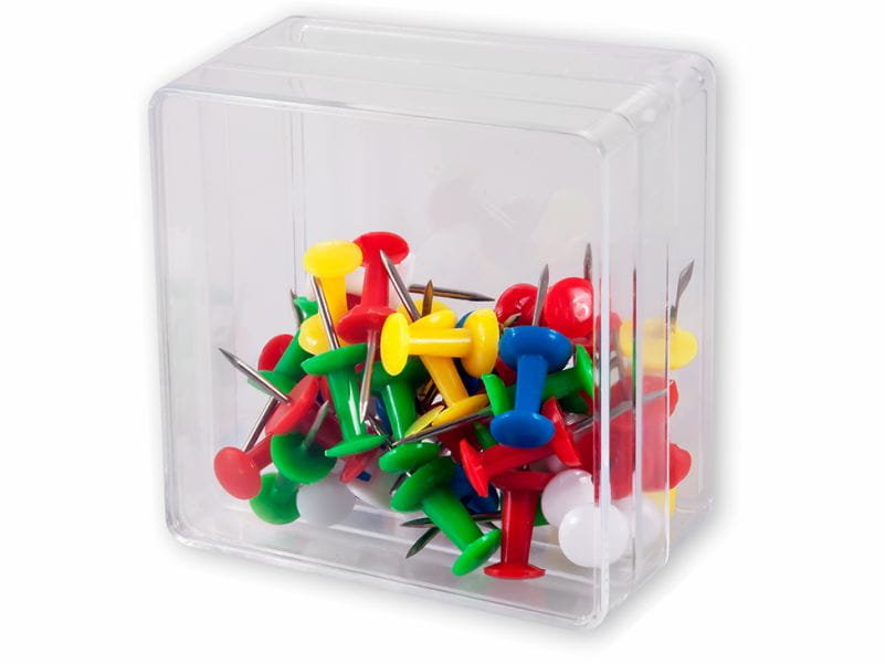 VICTORY OFFICE PRODUCTS Pinezki Beczułki Tablicowe Kolor 40 Szt.