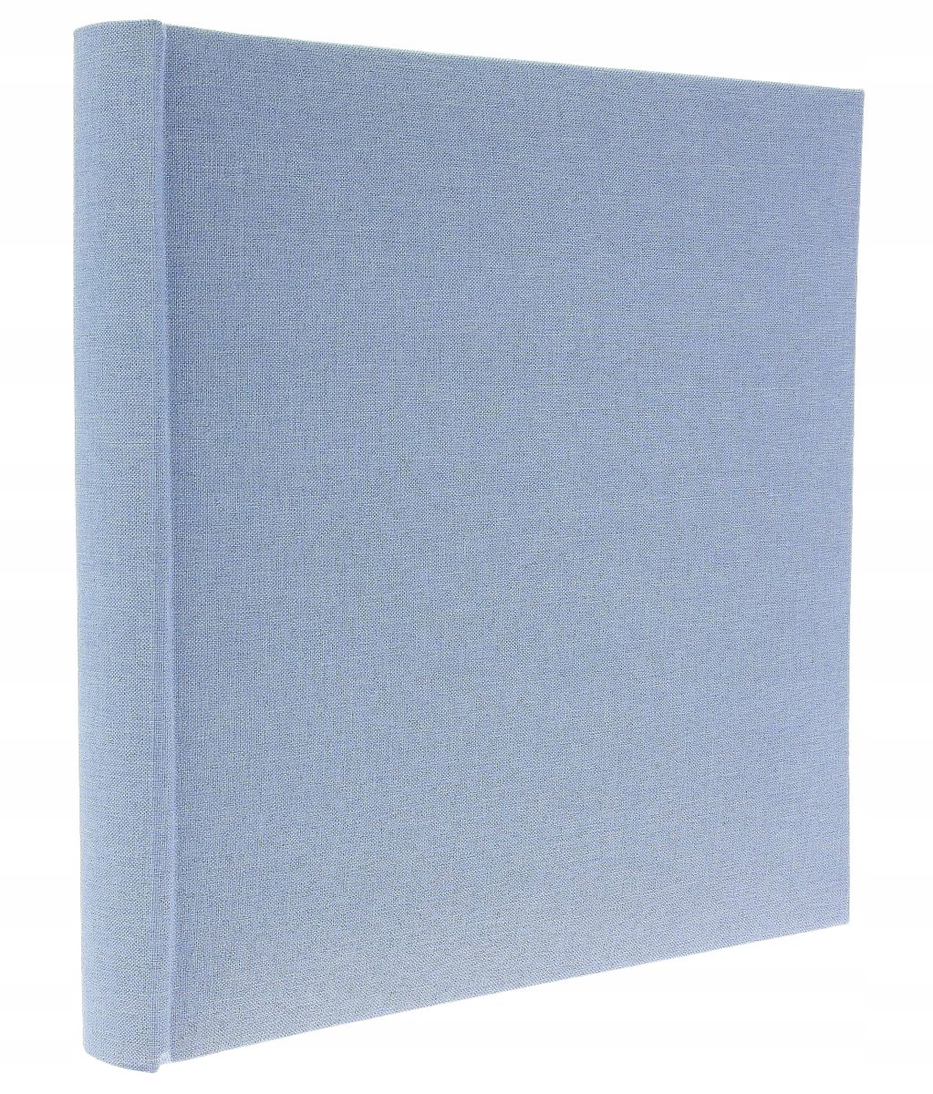 Album klasyczny Linen Sky turkus 40 czarnych stron