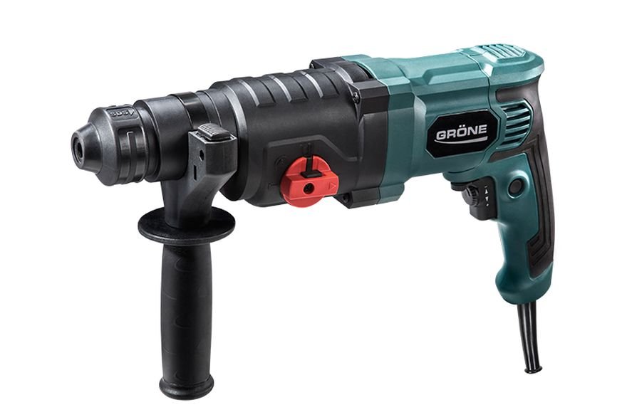 Młot udarowo-obrotowy Grone 750W+walizka+wkład