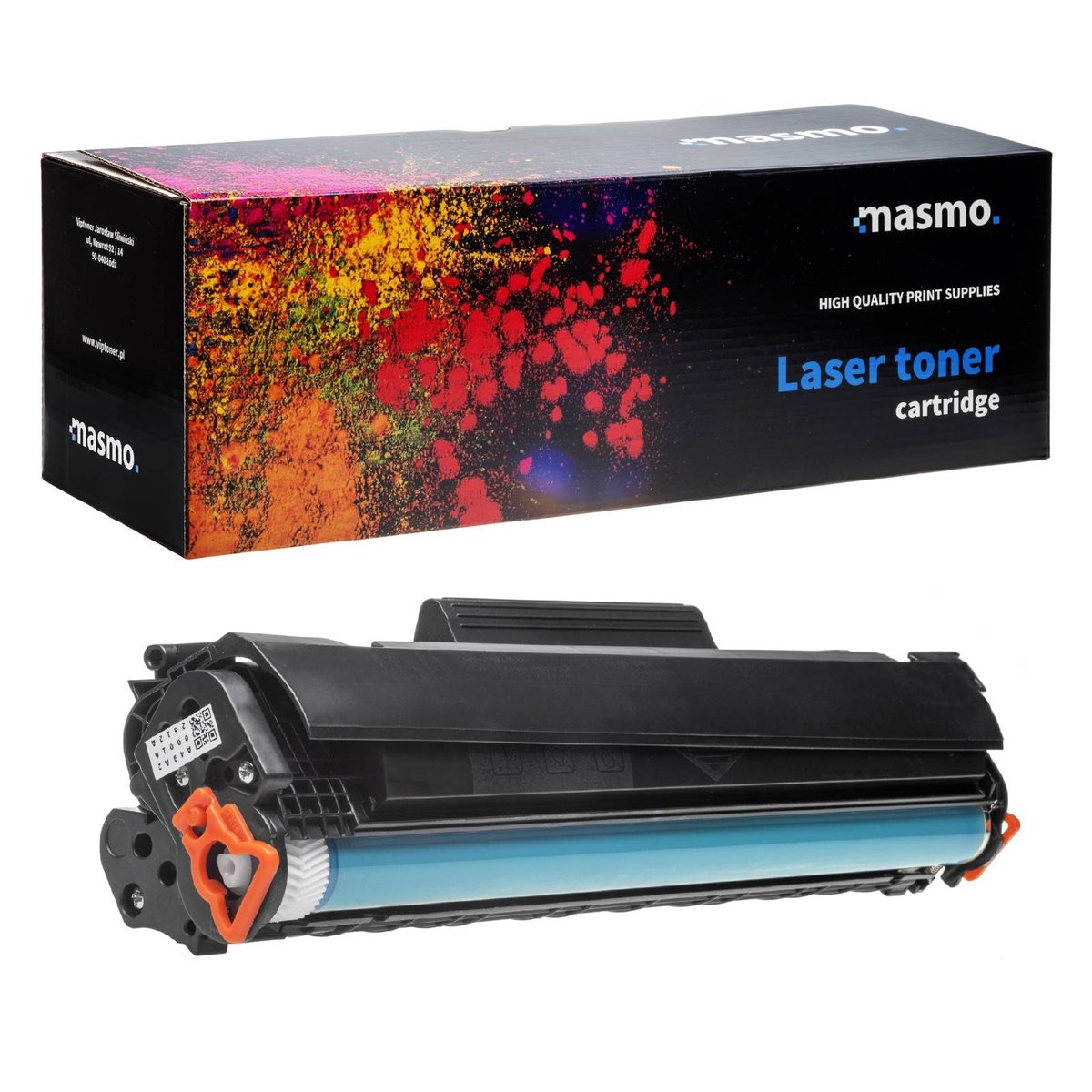 Toner MASMO do HP Q2612A / 12A LASERJET 1010 1018 1020 czarny zamiennik