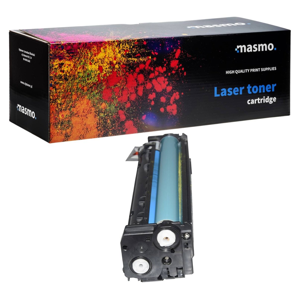 Toner MASMO do HP CF211A LaserJet Pro 200 M251n M251 M276n M276nw niebieski zamiennik