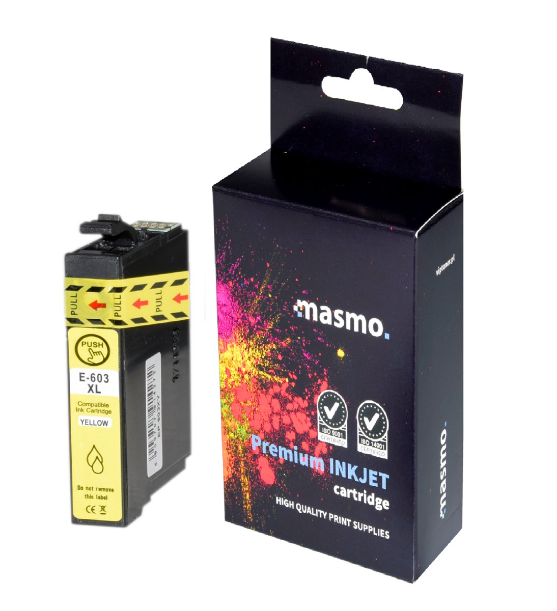 Tusz MASMO do Epson T603 XL XP-4100 XP-4105 XP-3105 XP-3100 żółty zamiennik