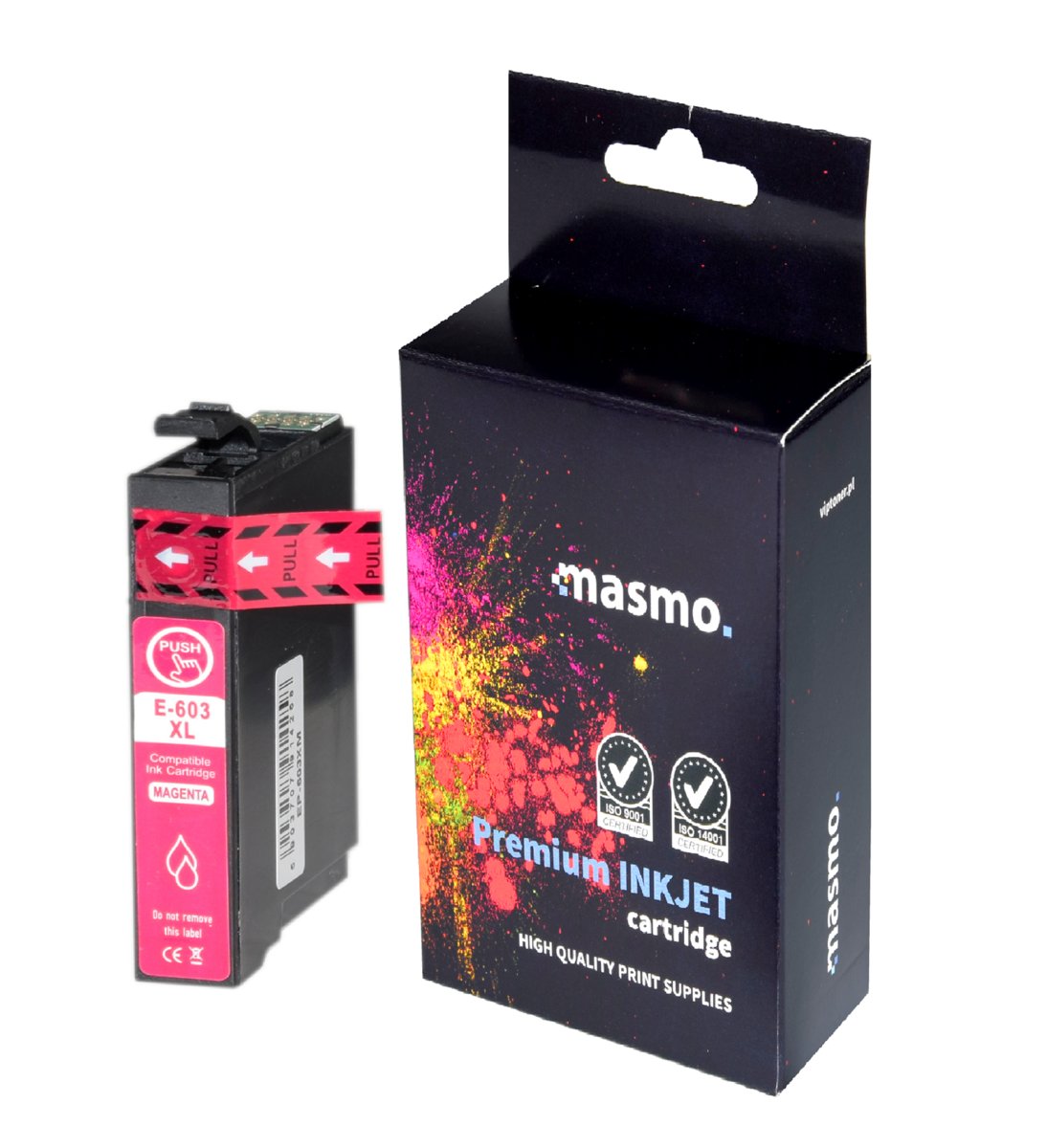 Tusz MASMO do Epson T603 XL XP-4100 XP-4105 XP-3105 XP-3100 purpurowy zamiennik