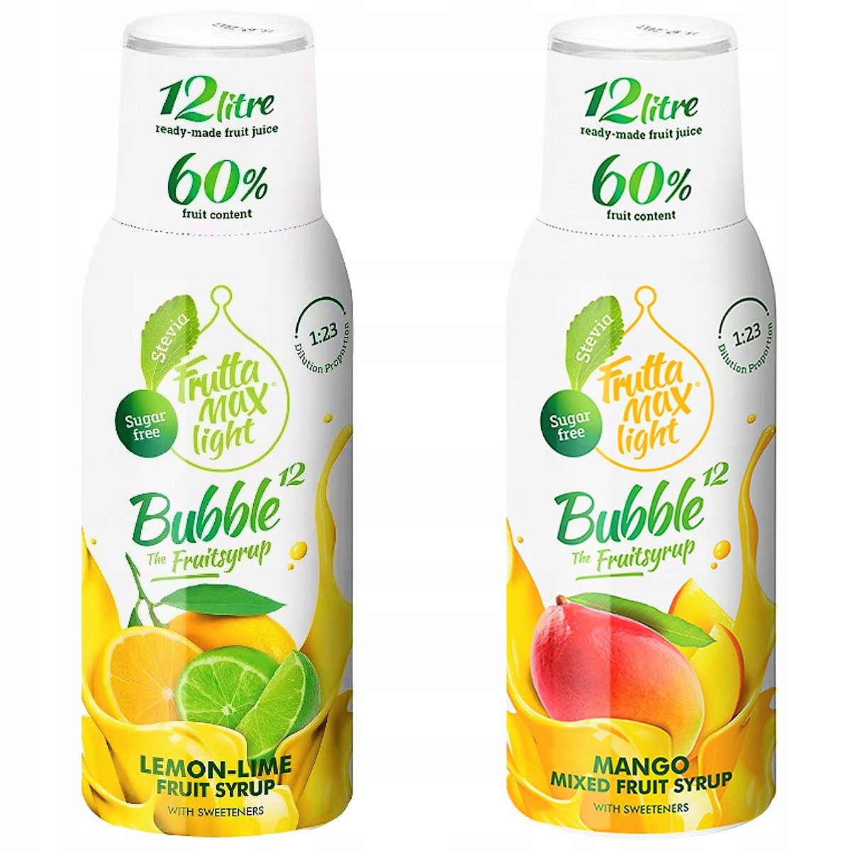 Syrop Fruttamax Cytryna Limonka Light Mango 500 Ml