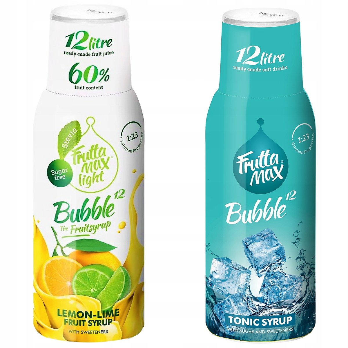 Syrop Fruttamax Cytryna Limonka Light Tonic 500 Ml