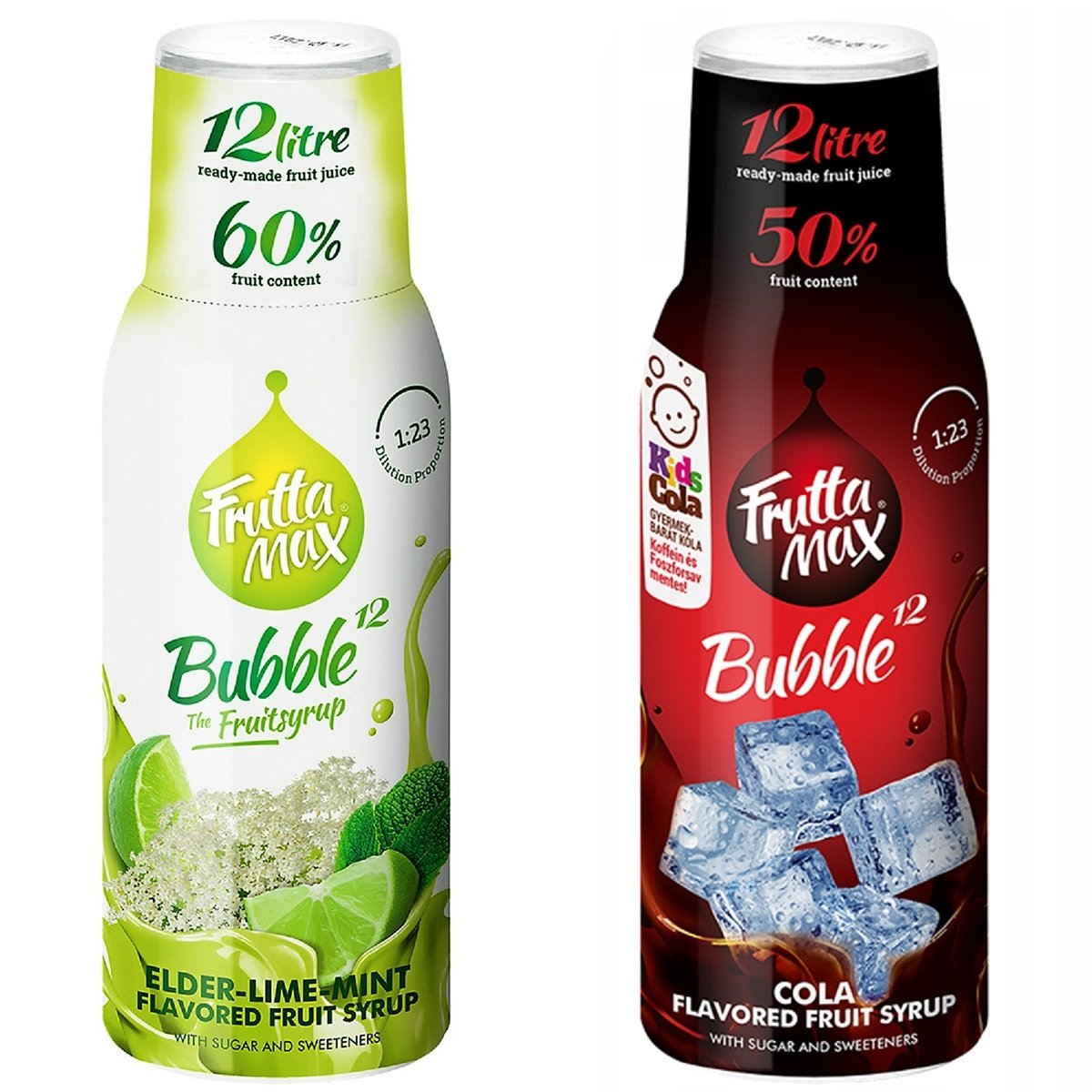 Syropy Fruttamax Limonka Mięta Bez Cola 500 Ml