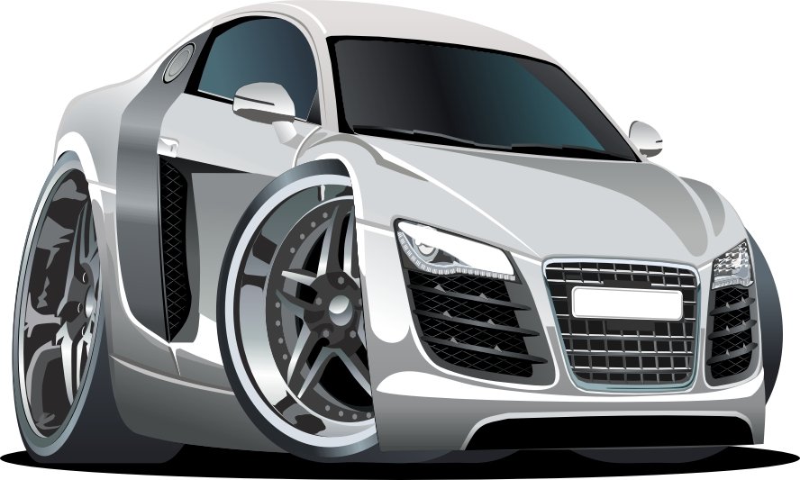 Naklejka mat Auto, samochód, audi Pojazdy 54, 120x72 cm