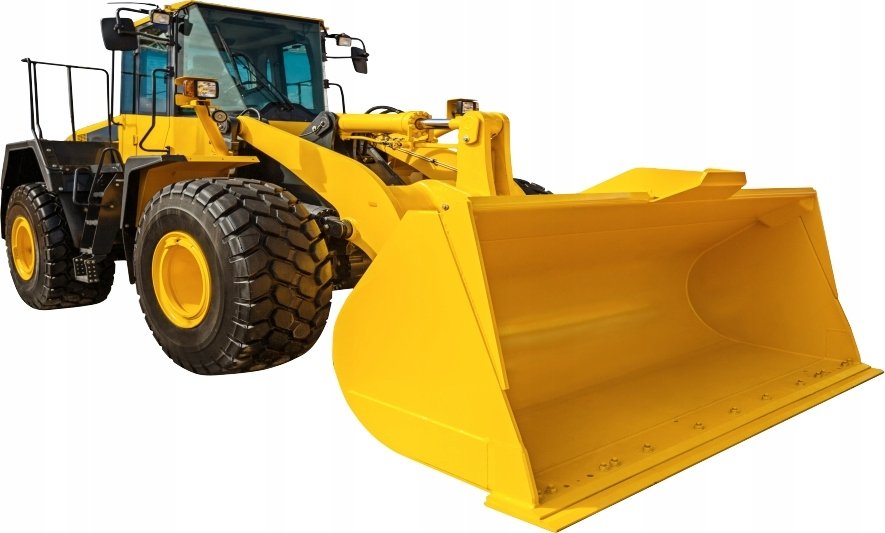 Naklejka 200cm Spychacz buldożer Pojazdy 308, 200x120 cm