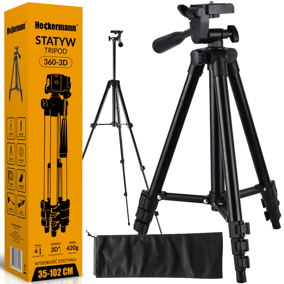 Tripod do poziomicy laserowej statyw 4DL Model 1