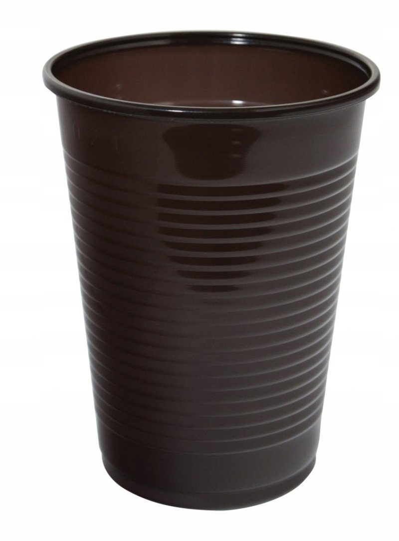 Office products Kubki plastikowy , termiczny, 200ml, 100 brązowy 24022015-18
