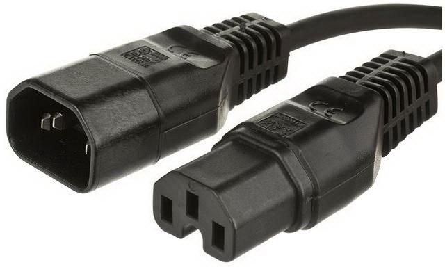 MicroConnect Kabel zasilający Jumper C14-C15 1 m