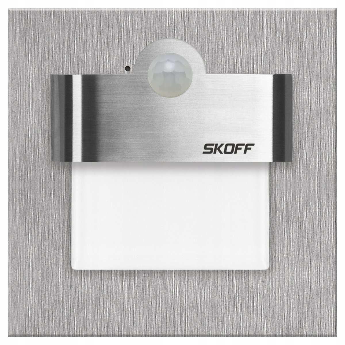 Skoff oczko schodowe z czujnikiem Tango LED PIR 120 Motion Sensor Light stal 4000K MJ-TAN-K-N MJ-TAN-K-N