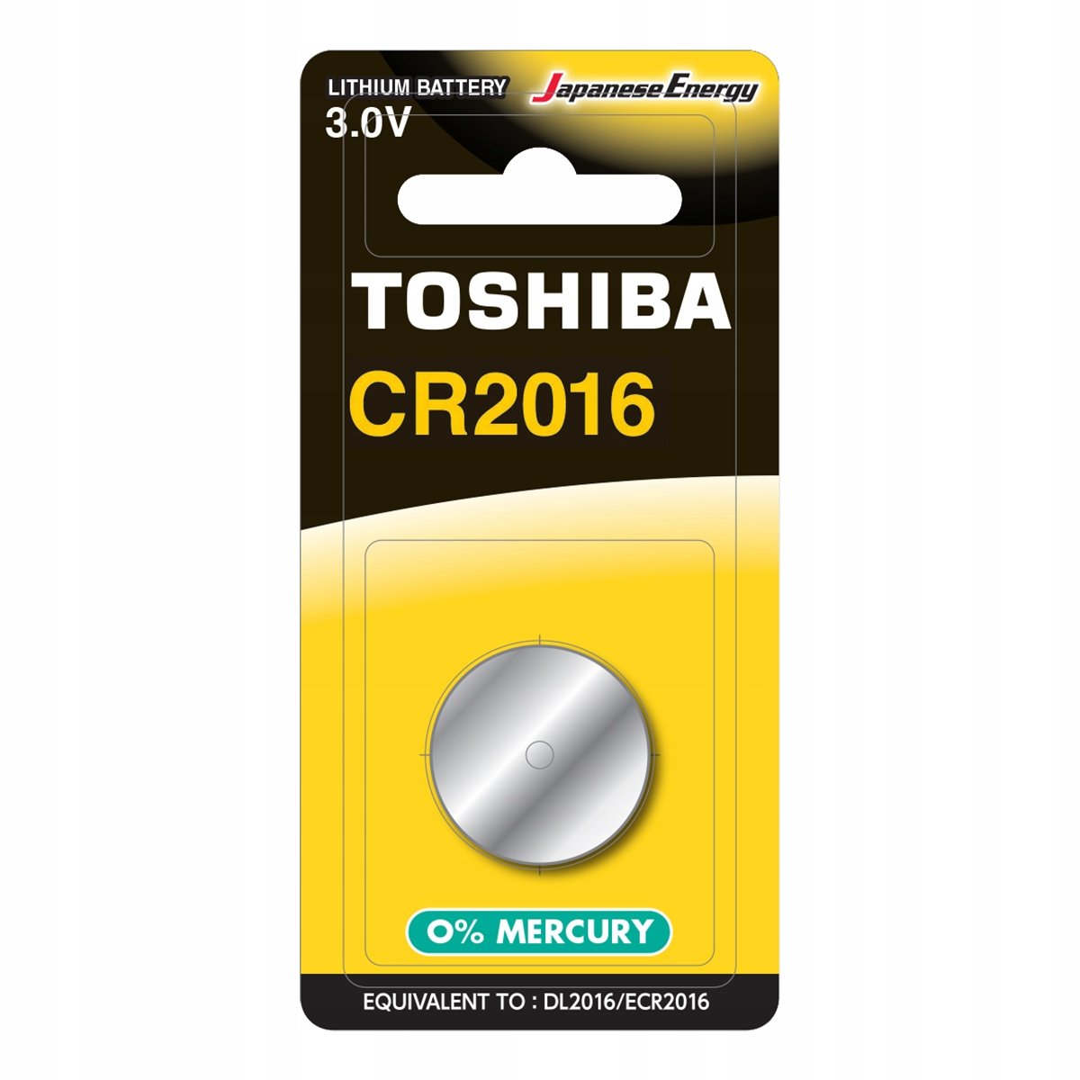 Toshiba Bateria CR2016 1szt CR2016 BP-1C