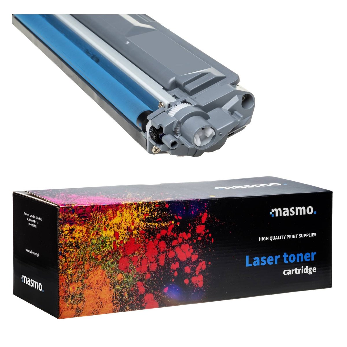 Toner MASMO do Brother TN245 DCP-9015CDW DCP-9020CDW MFC9140CDN 9340CDW niebieski zamiennik