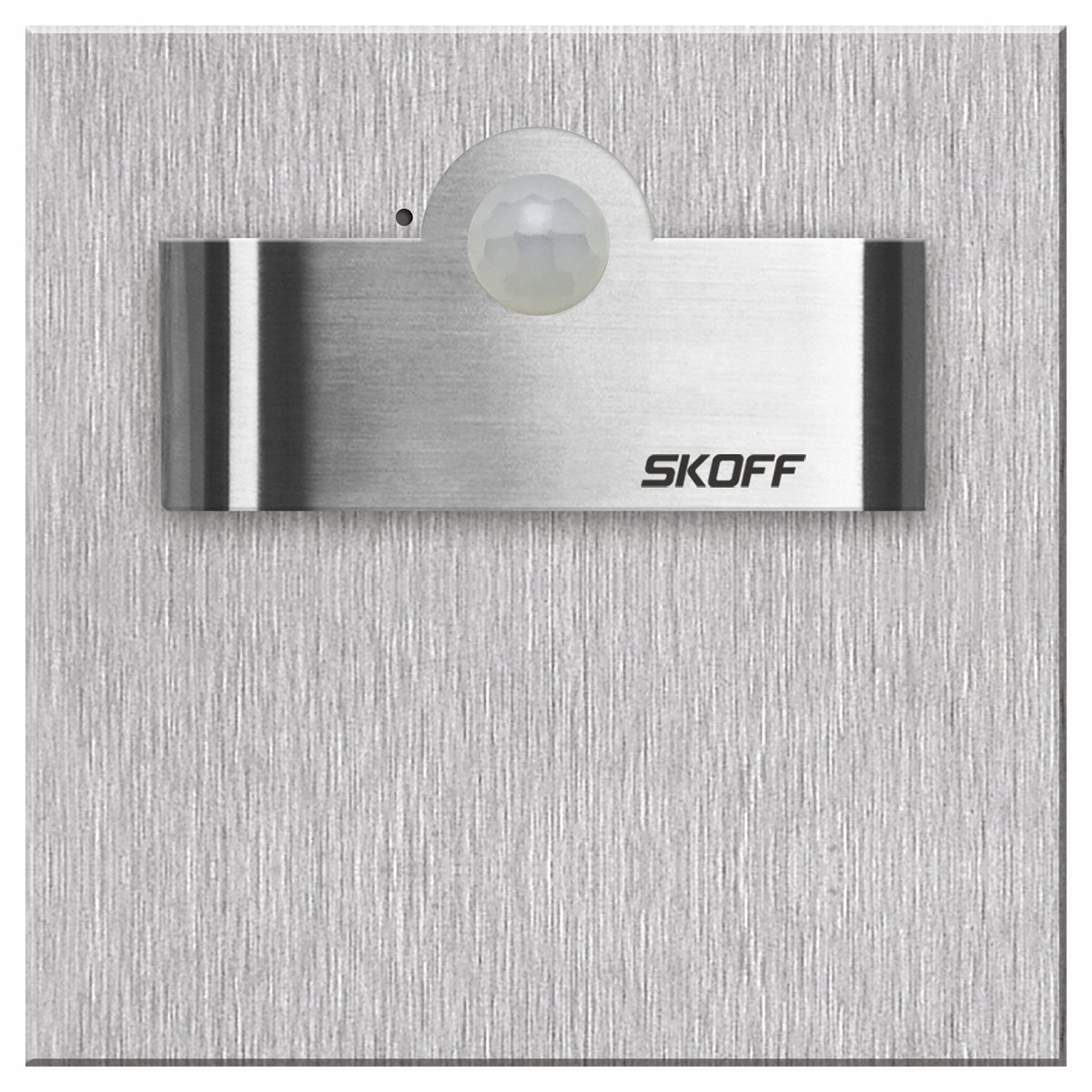 Skoff Tango Short LED czujnik ruchu 6000K INOX SZLIF IP20 230V MN-TAN-K-W