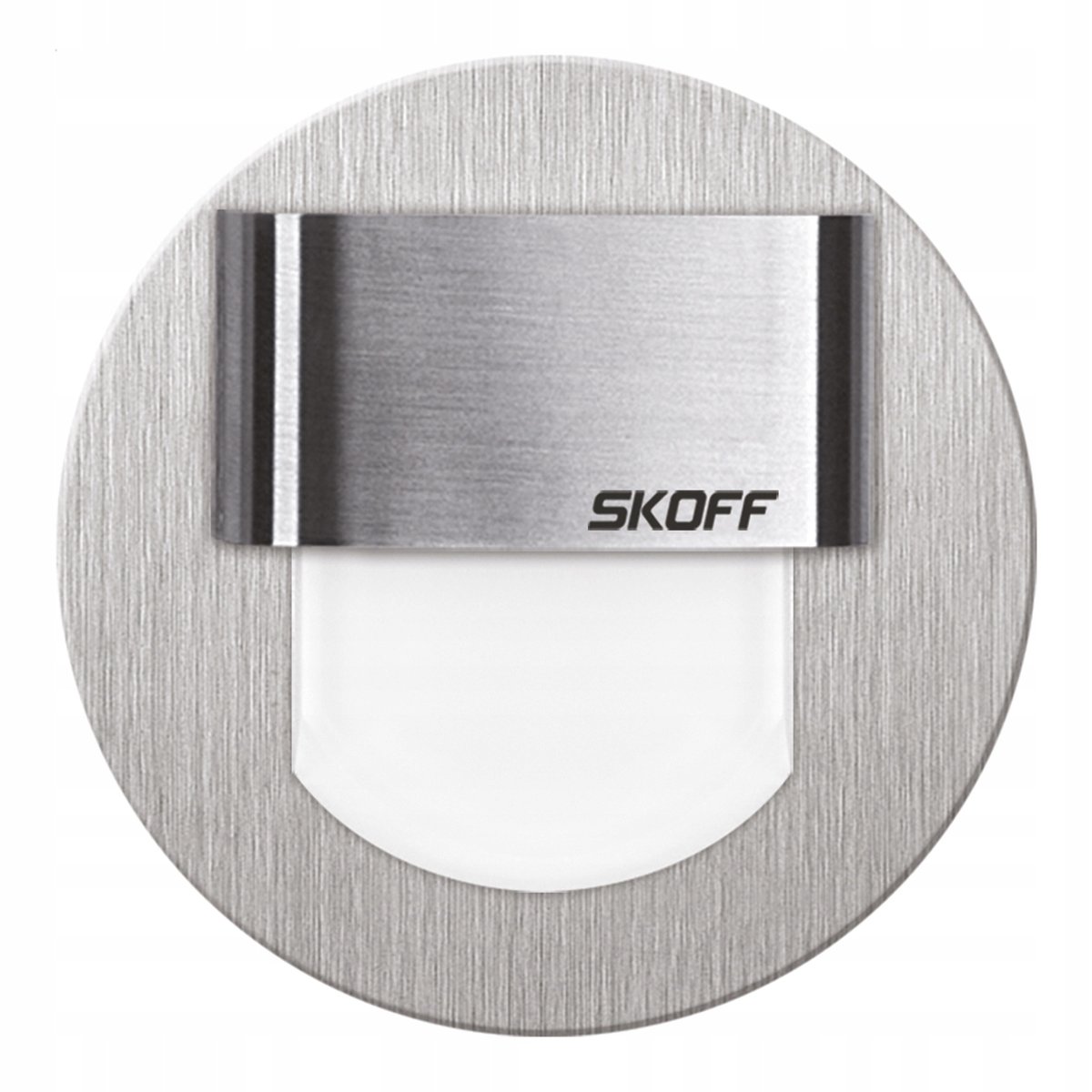Skoff RUEDA mini - K(szlif) / W (biały) [obud. INOX] [IP 66] MH-RMI-K-W-1-PL-00-