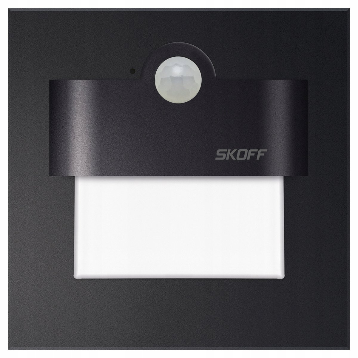 Oprawa przypodłogowa czarna Tango LED PIR motion sensor light biała neutralna Skoff