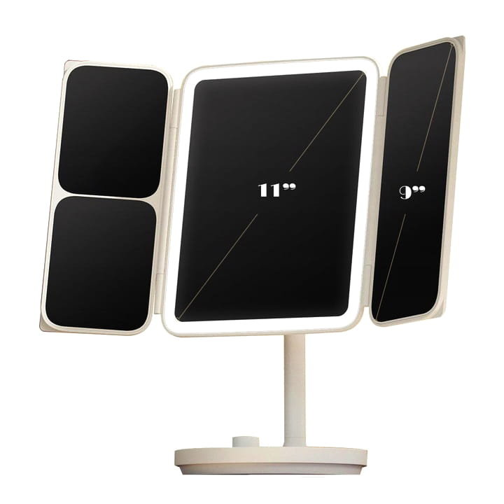 Jordan & Judy, Lusterko kosmetyczne, LED Vanity Mirror-Foldable NV536