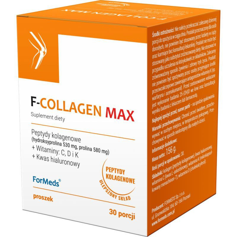 Formeds F-Collagen Max kości stawy mięśnie 30 szt. (5903148629780)