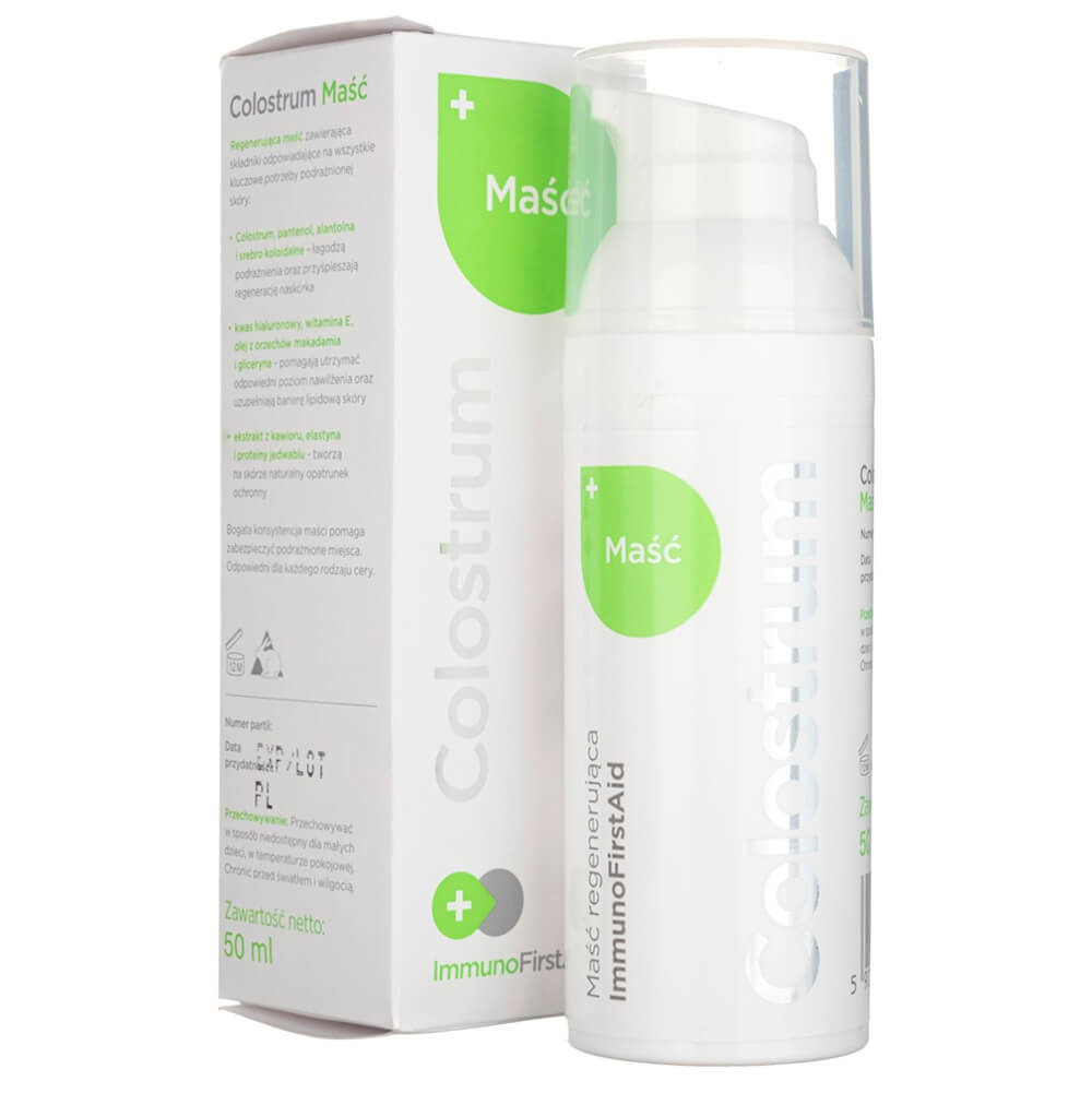 Colostrum, Maść regenerująca ImmunoFirstAid, 50 ml