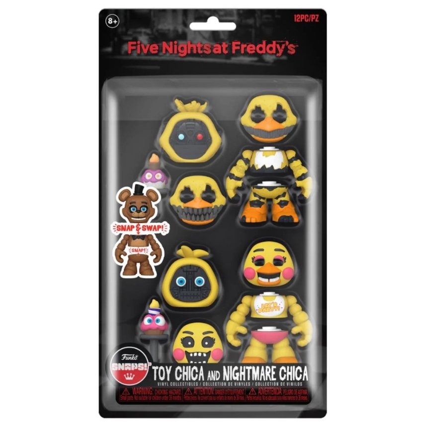 Five Nights At Freddy'S Nightmare Toy Chica Funko Pop!