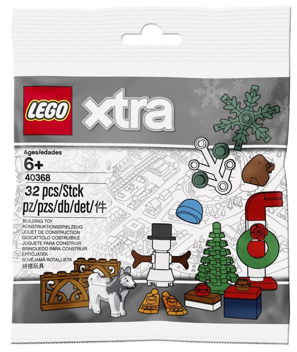 Фото - Конструктор Lego Xtra 40368 Świąteczne akcesoria 