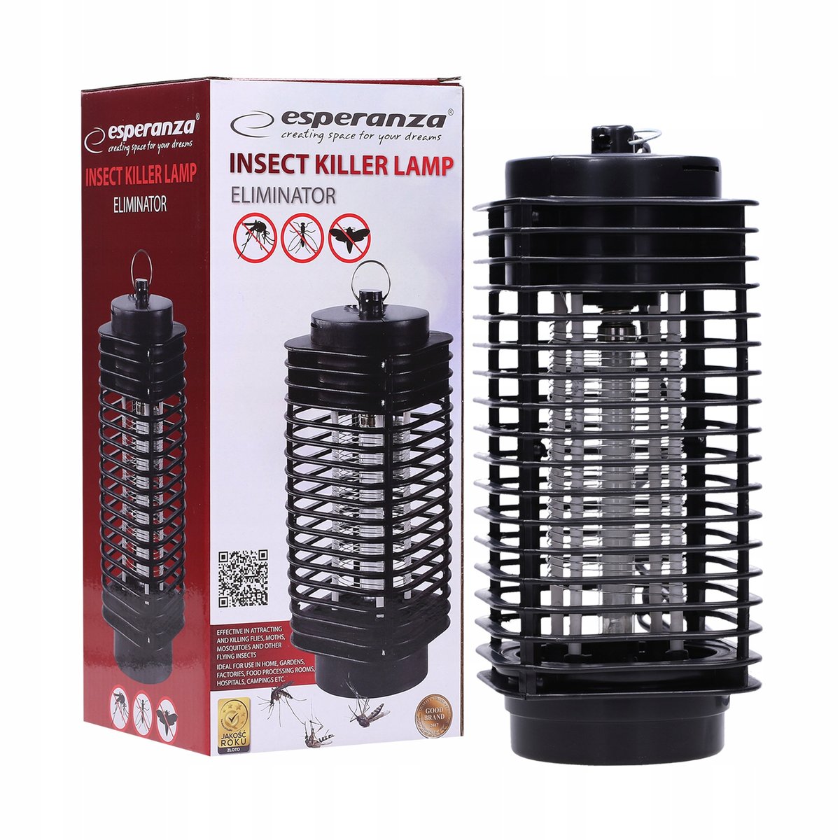 LAMPA UV OWADOBÓJCZA NA KOMARY MUCHY I INNE OWADY