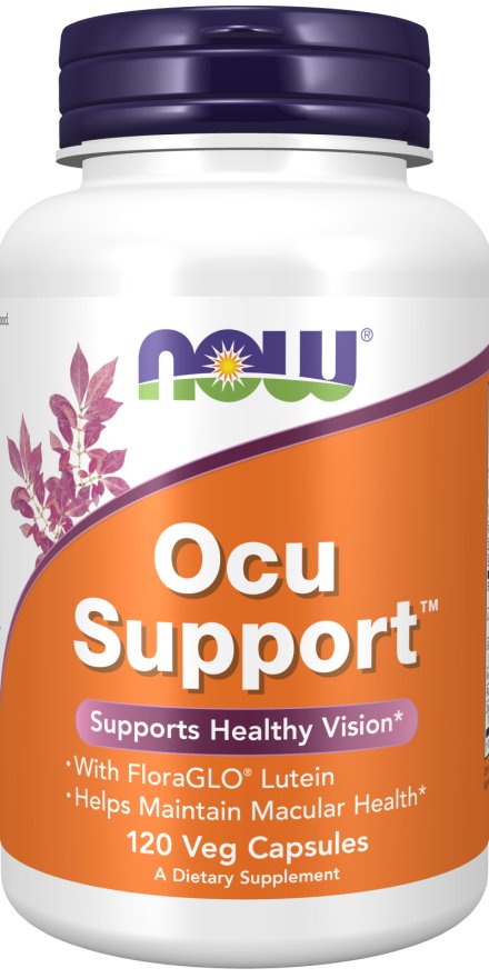 Now Foods, Ocu Support, 120 kaps.