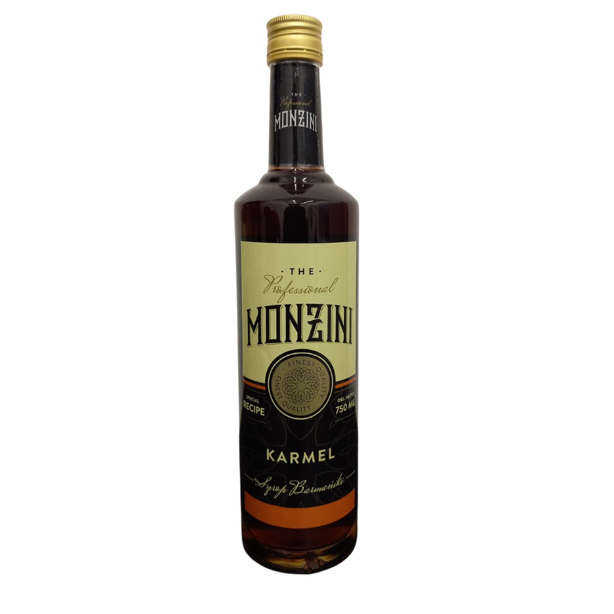 The Professional Monzini  Syrop o smaku karmelowym 750ml